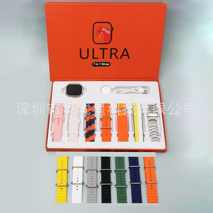 7-in-1 Ultra Smartwatch | Fitness Tracker, Bluetooth Calling & Multi-Sport Modes