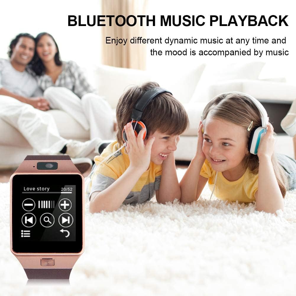 DZ09 Bluetooth Smartwatch | Fitness Tracker with SIM, SD & Camera