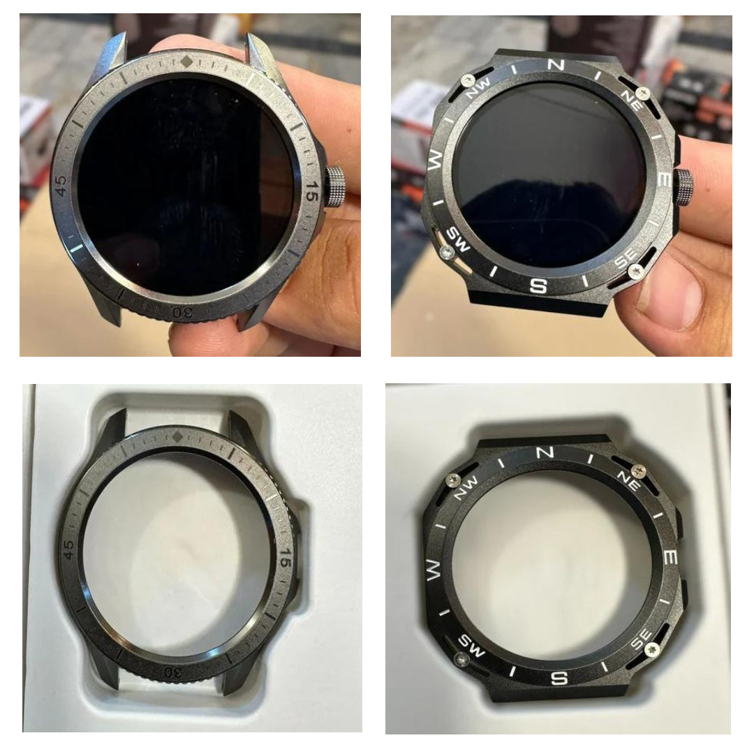 SK 22 AMOLED Smartwatch with Dual Straps