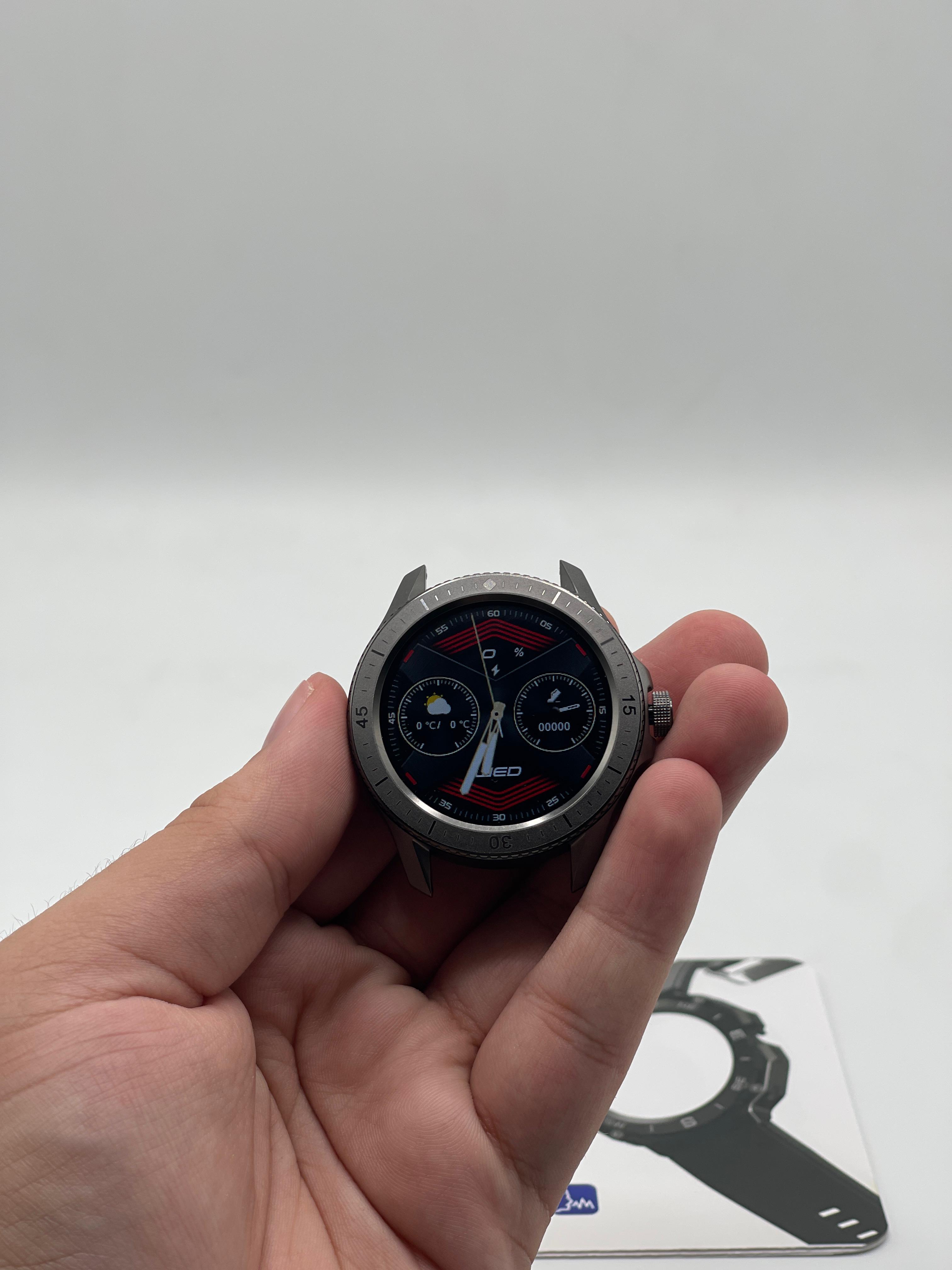 SK 22 AMOLED Smartwatch with Dual Straps