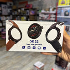 SK 22 AMOLED Smartwatch with Dual Straps