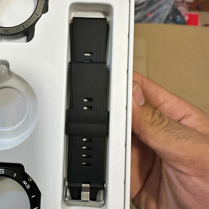 SK 22 AMOLED Smartwatch with Dual Straps