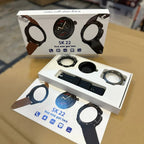 SK 22 AMOLED Smartwatch with Dual Straps