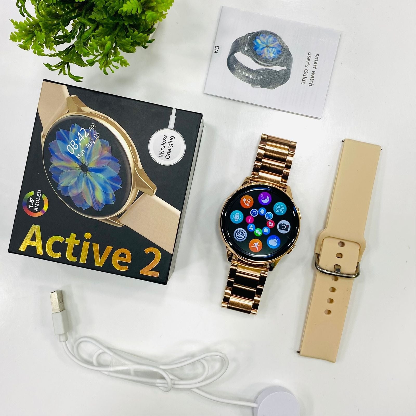 Samsung Galaxy Active 2 Smartwatch | Premium Fitness & Lifestyle Watch for Men