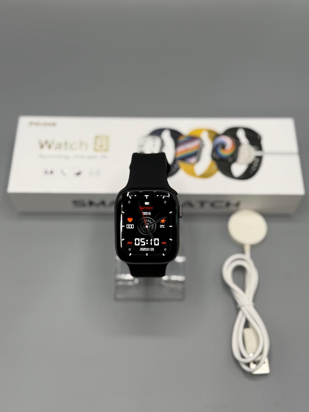 PH308 Series 8 Smartwatch | Fitness Tracker with Heart Rate, Sports & Calls