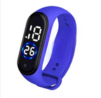 Latest M4 LED Digital Sports Bracelet Watch | Waterproof Touch Display – Boys & Girls (Random Color, No Box)