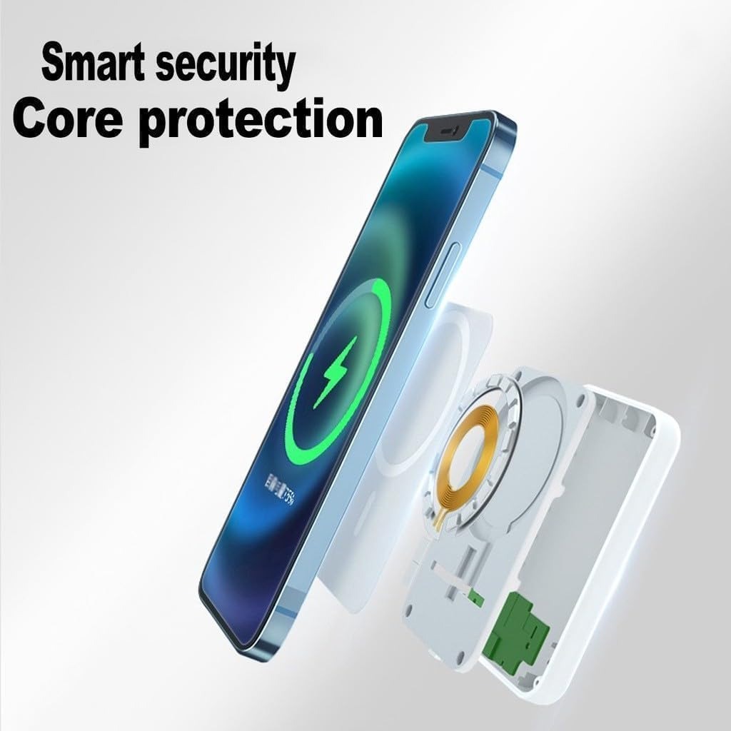 Ultra-Slim 5000mAh MagSafe Power Bank with Strong Magnet
