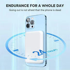 Ultra-Slim 5000mAh MagSafe Power Bank with Strong Magnet