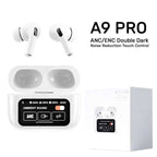 Air A9 Pro Wireless Airpods | ANC/ENC | Touch Screen with Digital Display