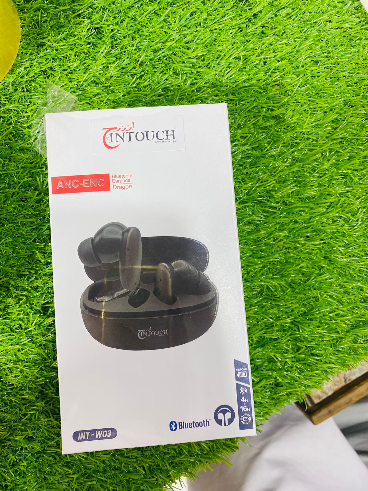 InTouch INT-W03 – ANC Gaming Earbuds with Long Battery & HD Sound