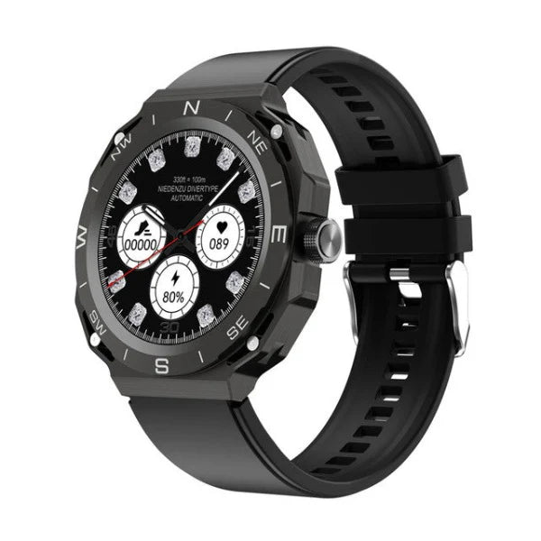 SK 22 AMOLED Smartwatch with Dual Straps