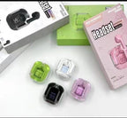 Air 31 Wireless Bluetooth 5.3 Earbuds – Transparent Case, Type-C Charging, With Pouch