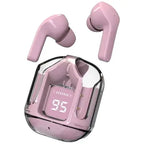 Air 31 Wireless Bluetooth 5.3 Earbuds – Transparent Case, Type-C Charging, With Pouch