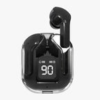Air 31 Wireless Bluetooth 5.3 Earbuds – Transparent Case, Type-C Charging, With Pouch