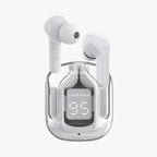 Air 31 Wireless Bluetooth 5.3 Earbuds – Transparent Case, Type-C Charging, With Pouch